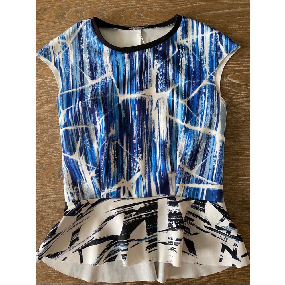 Zara Blue Small top